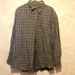 Timberland Plaid Button Down XL